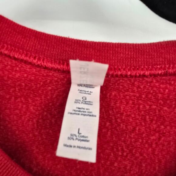 Cardi B All I Want For Christmas Is Shmoney Holiday Sweatshirt Red Size Large - Picture 4 of 9